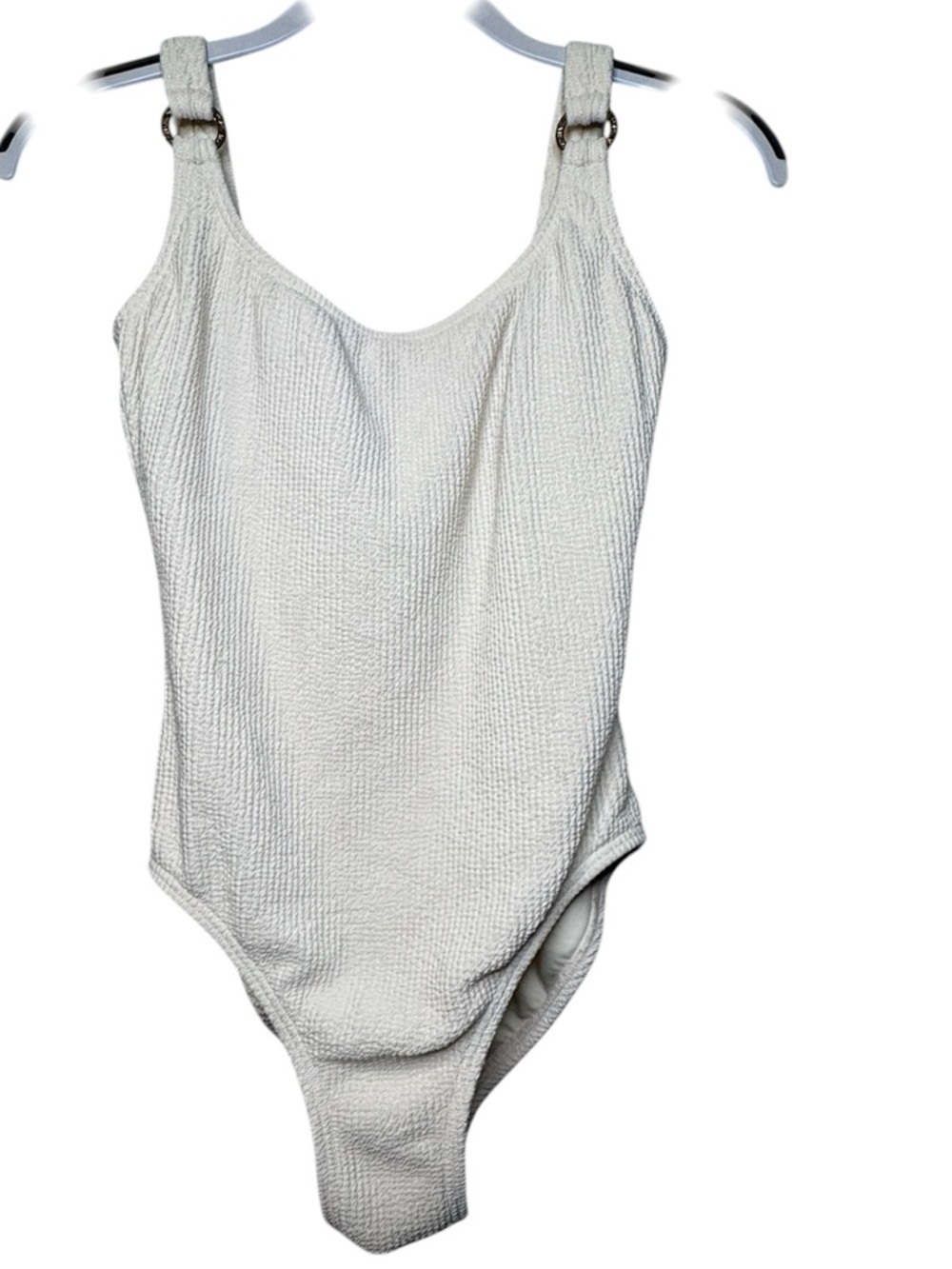 MICHAEL Michael Kors Cream-Beige Swim One-Piece